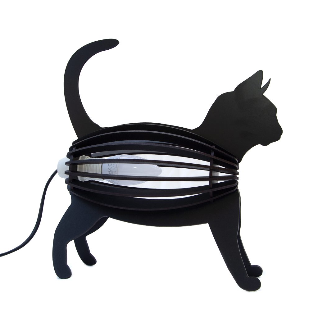 Cat Bedside Light - AssembLIT - Bedside light for children's bedroom