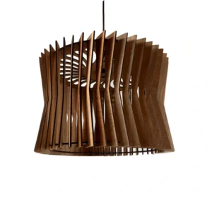 Confident pendant light - Signature Range - Woodgrain 30 x 40 diameter